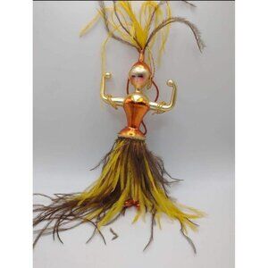 Christopher Radko 1995 Italian Glass Ornament "Creole Dancer"